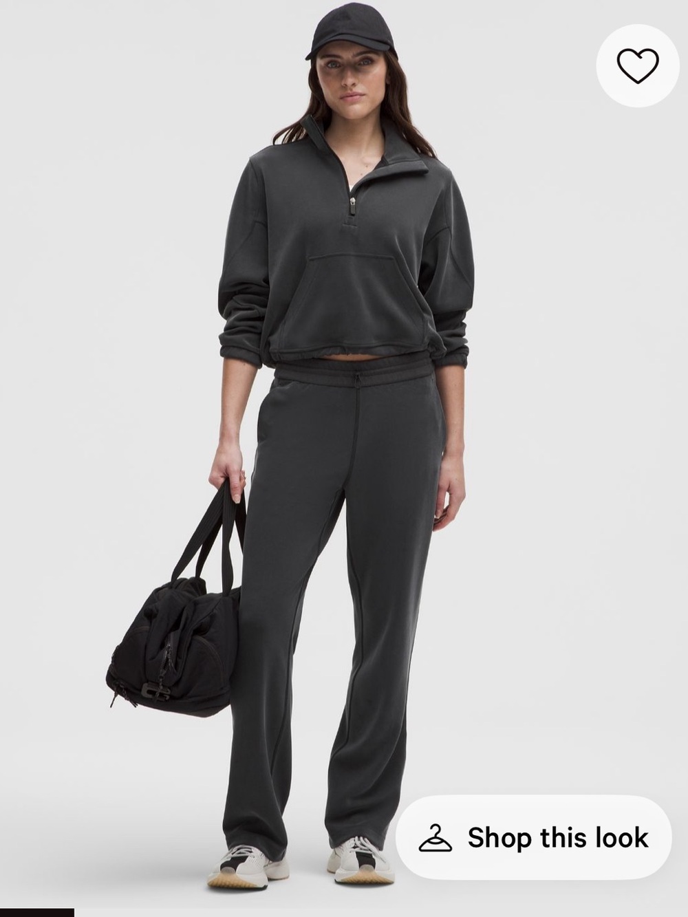 Lululemon Softstreme dark grey pants